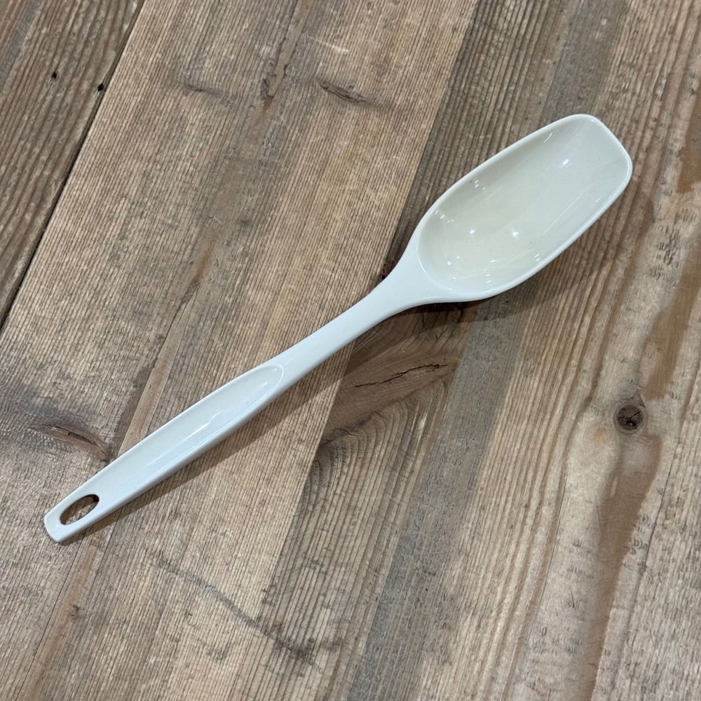 Vintage Foley Nylon Basting Spoon Cream White Kitchen Utensil 11 Inch